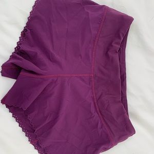 Speed up shorts(with lace at bottom)